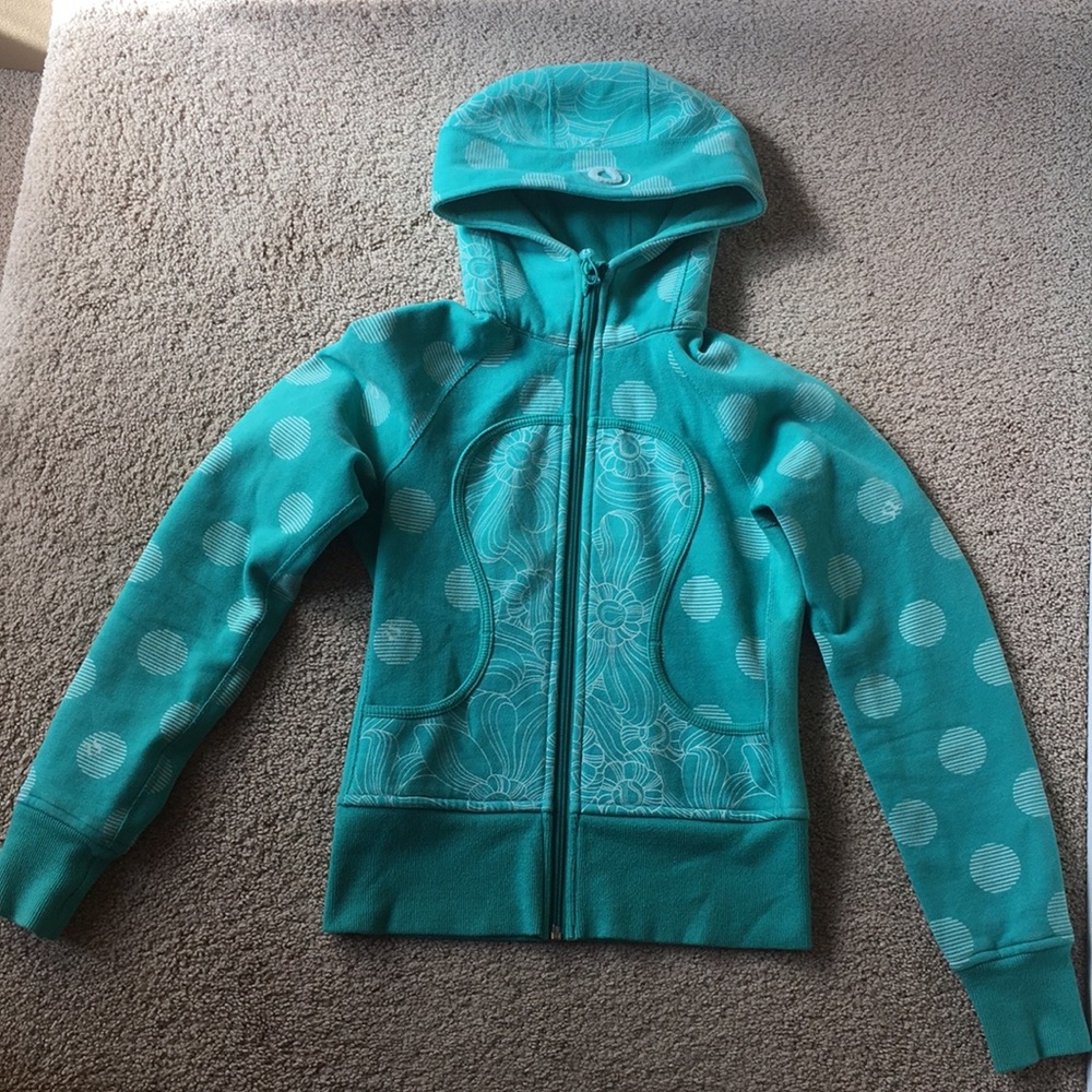 Lululemon scuba hoodie aqua